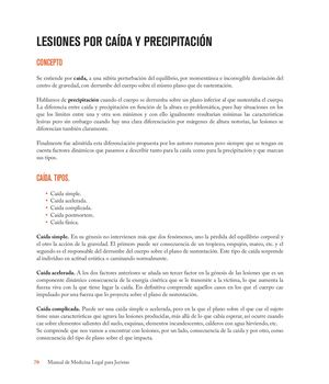 Lesiones Por Caída y precipitación