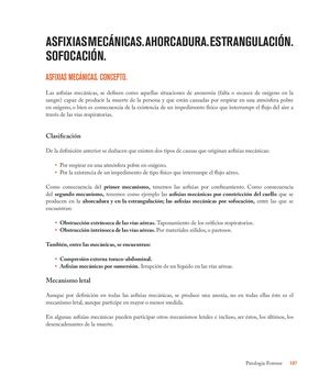 Asfixias Mecánicas