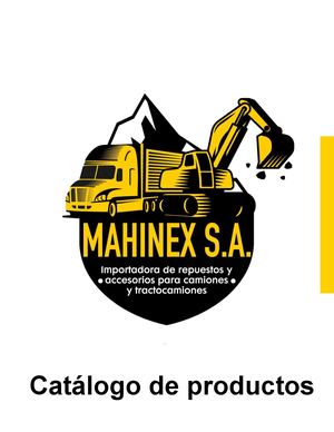 Catálogo De Productos 2025 Mahinex SA