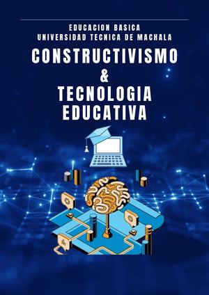 CONSTRUCTIVISMO Y TECNOLOGIA EDUCATIVA