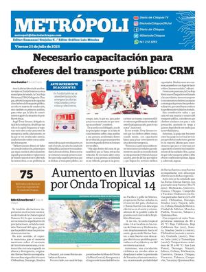 Metrópoli Viernes 25 De Julio 2025