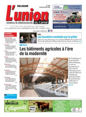 L'union Du Cantal N° 3819