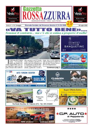 Gazzetta Rossazzurra 25 07 2025 Anno X N 15