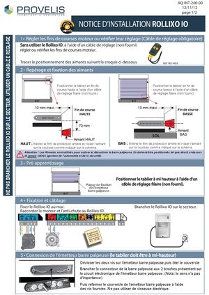 200 - Notice Installation Rollixo Io