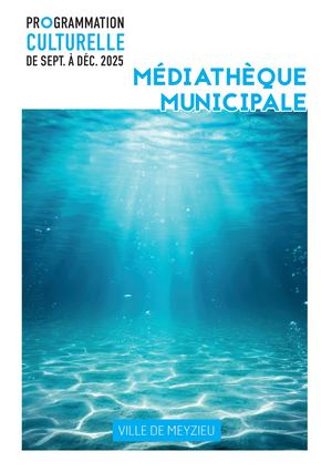 Médiathèque - Programmation culturelle sept. > déc. 2025