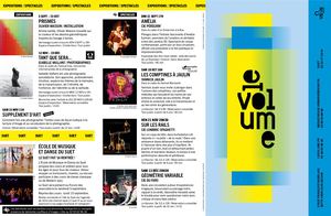 Depliant programmation Volume