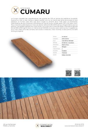 Fiche Technique Cumaru