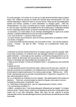 L'Auguste Clown Rouge