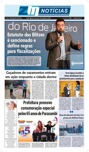ZM NOTÍCIAS - 25 DE JULHO