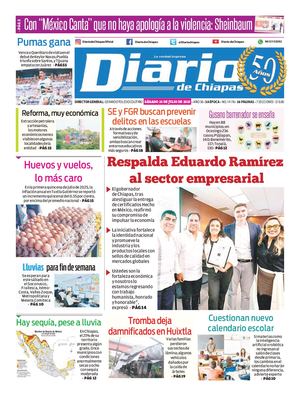 Portada, Sábado 26 De Julio De 2025