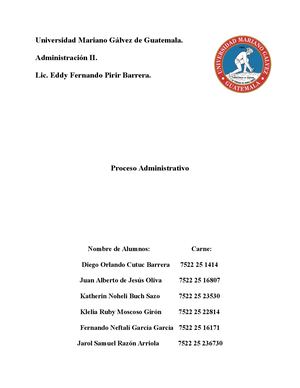 Proceso Administrativo