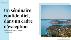 Seminaire Rayol Canadel Golfe Saint Tropez Hotel La Villa Douce 2025