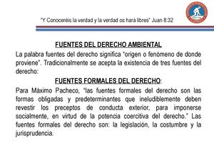 Clase 4 Fuentes Del Derecho Ambiental