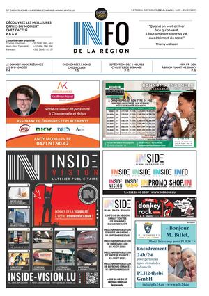 L'info de la région - Édition 31