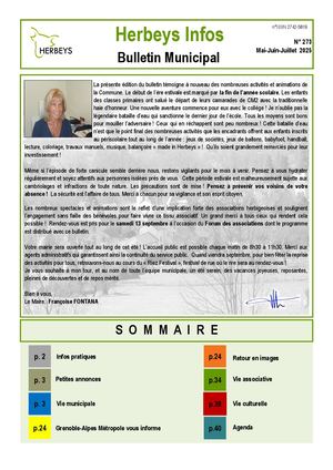 Bulletin Mai Juin Juillet 2025