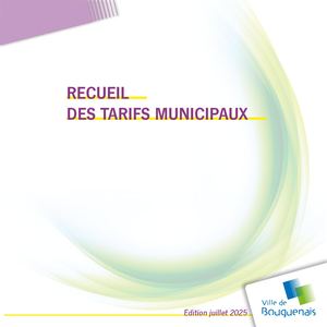 Livret des tarifs municipaux 2024/2025