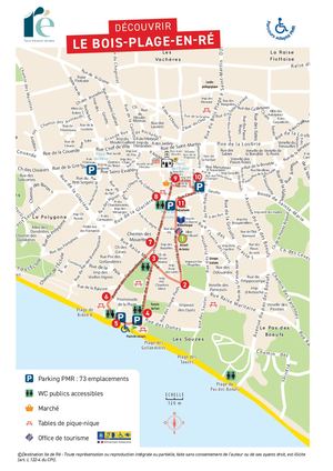 Balade Au Bois Plage En Ré - Accès PMR