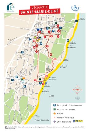 Balade à Sainte Marie De Ré - Accès PMR