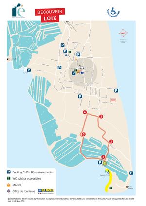 Balade à Loix - Accès PMR