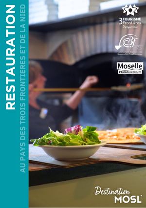 Livret Restaurants Trois Frontières Tourisme