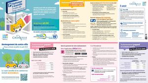 Plan guide stationner à Granville en centre-ville - 2025