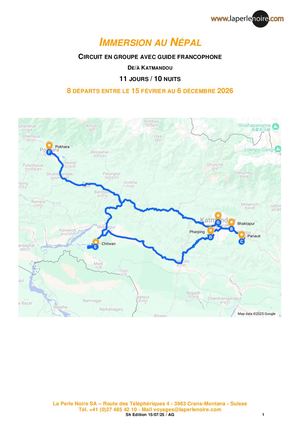 IMMERSION AU NEPAL - 2026
