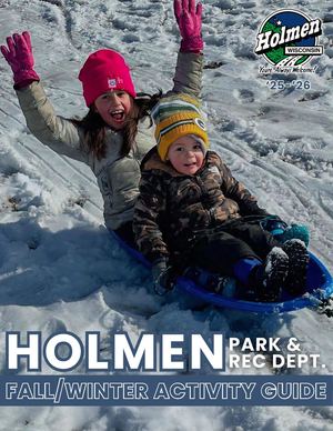 Fall/Winter Activity Guide '25-'26