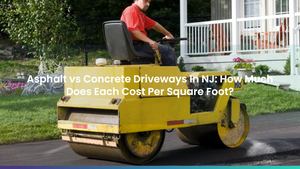 Asphalt vs Concrete Driveways In NJ: How Much Does Each Cost Per Square Foot?