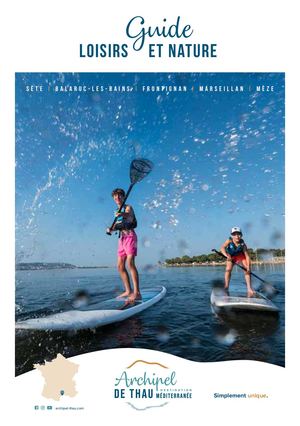 Guide Loisirs et Nature 2025 | Archipel de Thau