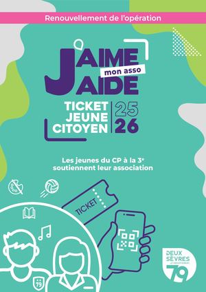 Ticket Jeune Citoyen 2025/2026 - plaquette de présentation famille