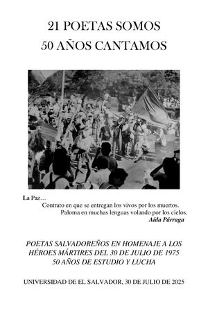 21 POETAS SOMOS 50 AÑOS CANTAMOS