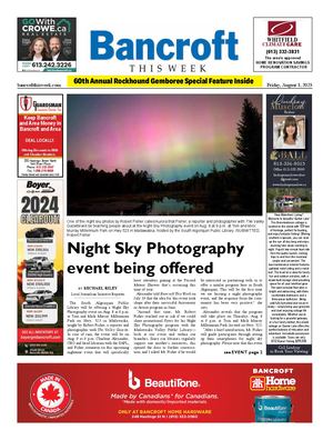Bancroft This Week August 1, 2025