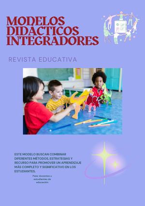 Modelos Didácticos Integrados