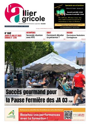 N°1542 L'ALLIER AGRICOLE