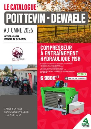 POITTEVIN DEWAELE CATALOGUE AUTOMNE 2025