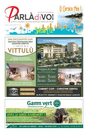 PARLÀ DI VOI N°179 S.32 Spécial Vacances