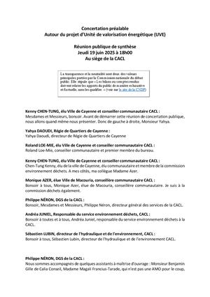 CR Synthèse 19/06/2025