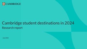 Cambridge Destination Survey 2024