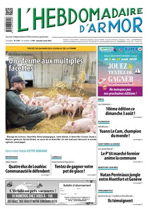 L'Hebdomadaire d'Armor n°3707 du samedi 2 août 2025