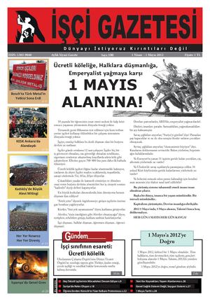 İşçi Gazetesi Sayı: 100 | Nisan 2012 - Mayıs 2012