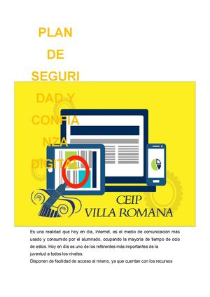 Plan De Seguridad Y Confianza Digital