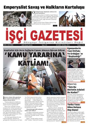 İşçi Gazetesi Sayı: 122 | Eylül 2014- Ekim 2014