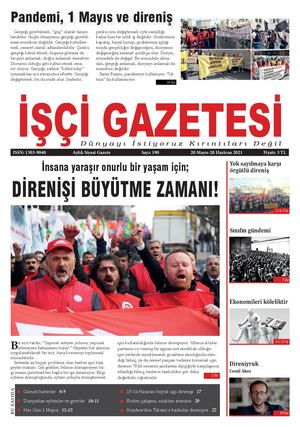 İşçi Gazetesi Sayı: 190 | Mayıs 2021 - Haziran 2021