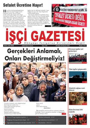 İşçi Gazetesi Sayı: 194 | Ekim 2021 - Kasım 2021