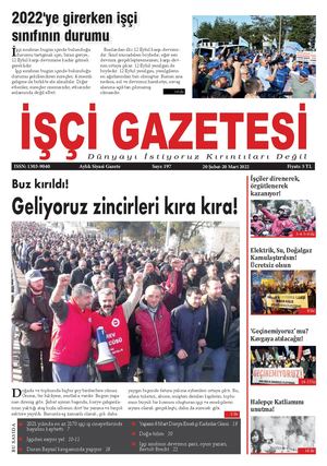 İşçi Gazetesi Sayı: 197 | Şubat 2022 - Mart 2022