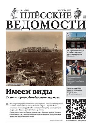 Газета "Плёсские ведомости". Выпуск №430