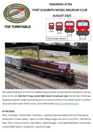 The Turntable PEMRC Newsletter August 2025