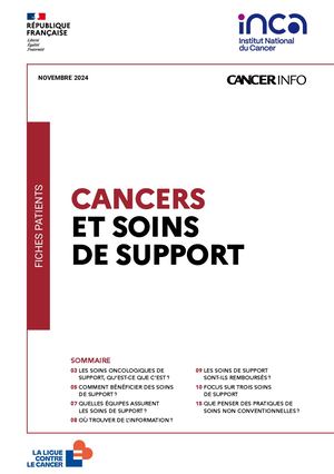 Cancers et soins de support