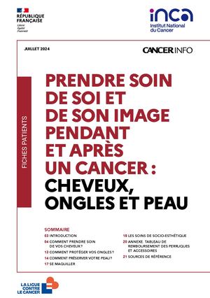 Prendre soin de soi et de son image pendant et après un cancer : cheveux, ongles et peau.