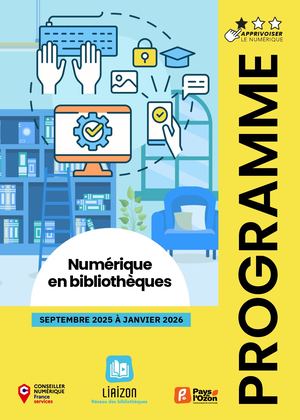 2025-2026 Programme Numérique 1er semestre